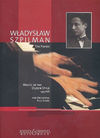 Waltz in the olden style for orchestra score