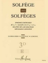 Solfege des solfeges vol.3d singing exercises lecons progressives