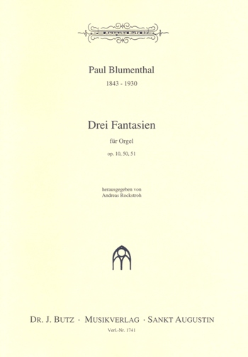 3 Fantasien Op.10, Op.50 und Op.51 fr Orgel Rockstroh, Andreas, Ed