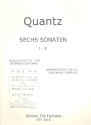 6 Sonaten, Band 1 - mit Basso Continuo/Klavier