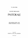 Pastorale für mittlere Stimme und Altblockflöte (Flöte)