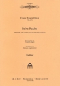 Salve Regina fr Soli, Chor, Orgel und Orchester Partitur