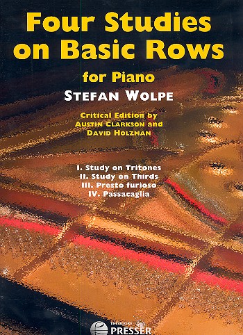 4 studies on basic rows for piano