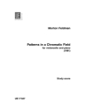 Patterns in a chromatic field for violoncello and piano