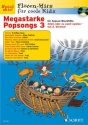 Megastarke Popsongs Band 3 (+CD) fr 1-2 Sopranblockflten