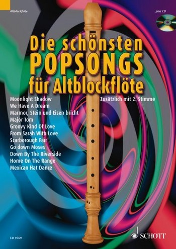 Die schnsten Popsongs Band 1(+CD) fr 1-2 Altblockflten