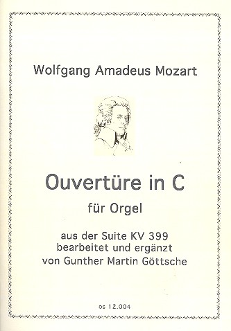 Ouvertre C-Dur KV399 fr Orgel