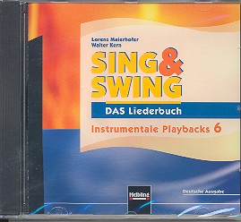 Sing und Swing - Das Liederbuch  CD 6 (Instrumentale Playbacks)
