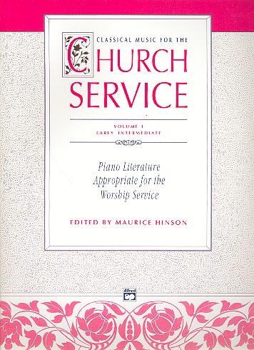 Classical music for the church service vol.1 (early intermediate) for piano