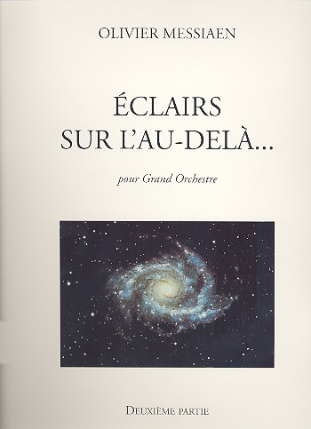 Eclairs sur l'au-del vol.2 (nos.7-11) pour grand orchestre, partition