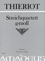 Streichquartett g-Moll Partitur und Stimmen