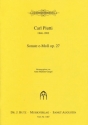 Sonate E-Moll op.27 fr Orgel