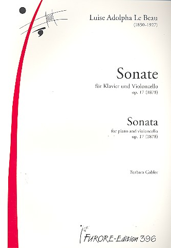 Sonate op.17 fr Klavier und Violoncello