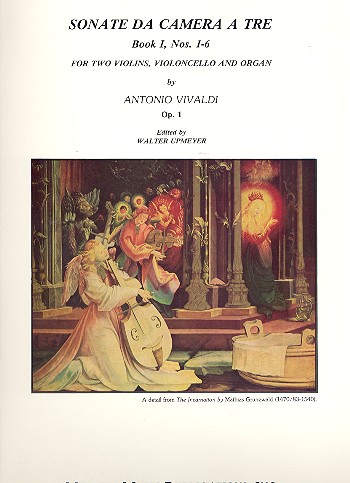 Sonate da camera a 3 op.1 vol.1 (nos1-3) for 2 violins, violoncello and organ, parts