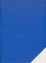 Notenmappe mit Klarsichttaschen Din A4 10 Taschen blau