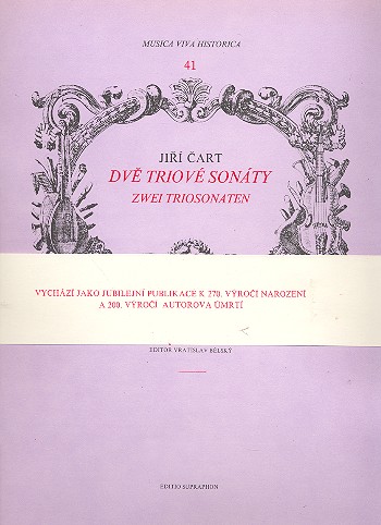 2 Triosonaten fr Flte, Violine (2 Flten) und Klavier Stimmen