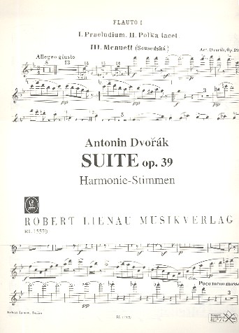 Suite op.39 fr Orchester Harmoniestimmen