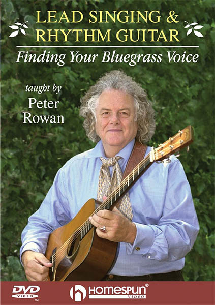 Lead singing and rhythm guitar - finding your bluegrass voice fr Gitarre DVD