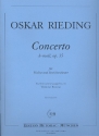 Concerto h-Moll op.35 für Violine und Streichorchester Partitur