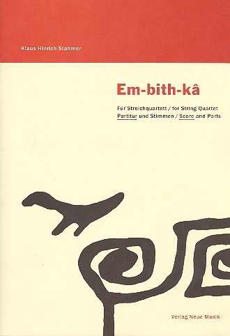 Em-bith-ka fr Streichquartett Partitur