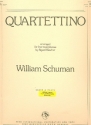 Quartettino  for 4 saxophones score and parts
