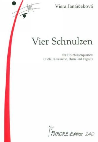 4 Schnulzen fr Flte, Klarinette, Horn und Fagott Partitur und Stimmen