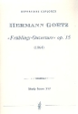 Frhlings-Ouverture op.15 fr Orchester Studienpartitur