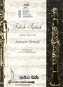 Tritsch-Tratsch-Polka op.214 fr Klarinettenquartett Partitur+Stimmen