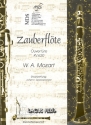 Zauberflte KV620 Ouvertre fr Klarinettenquartett Partitur und Stimmen