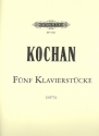 5 Klavierstcke 1971 fr Klavier