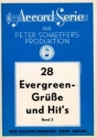 28 Evergreen-Grsse und Hits Band 2: fr Gesang und Klavier
