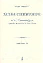 Der Wassertrger Studienpartitur