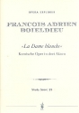 La dame blanche   Studienpartitur (dt/fr)