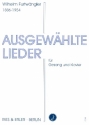 Lieder fr Gesang und Klavier