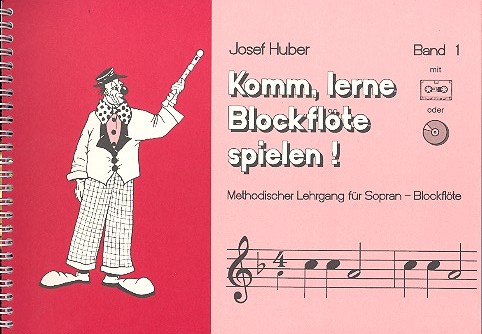 Komm lerne Blockflte spielen Band 1 (+CD)