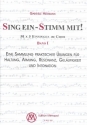 Sing ein - Stimm mit! Band 1 50 x 5 Einsingen im Chor