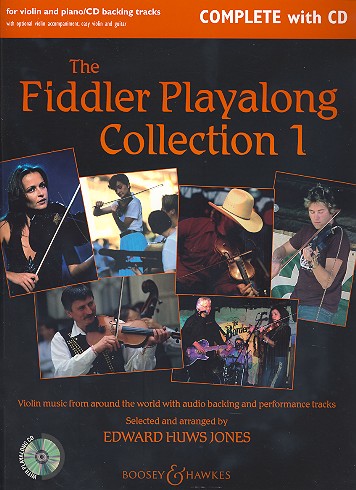 Fiddler playalong collection vol.1 (+CD) for violin and piano