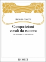 Composizioni vocali da camera per canto e pianoforte (en/it)