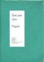 Duo per uno  (+CD) fr Fagott Von Mozart bis Satie Die multiprofessionelle Multimedia-Mitspielreihe