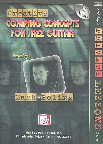 Comping concepts for jazz guitar (+CD): private lesson