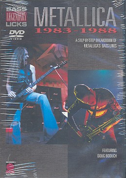 Metallica 1983-1988 DVD-Video