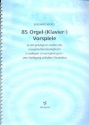 85 Orgel- (Klavier-)Vorspiele   Ringbindung