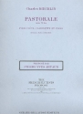Pastorale op.75bis pour flute, clarinette et piano, parties Orledge, R., rev.