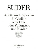 Ariette und Capriccio fr Violine (Fl/Vc) und Klavier