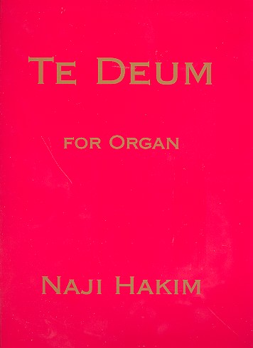 Te Deum for organ