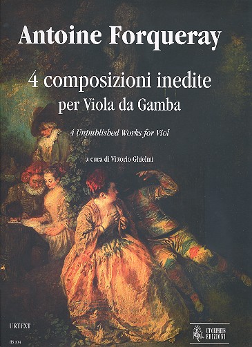 4 composizioni inedite per viola da gamba Ghielmi, V., ed