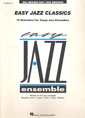 Easy Jazz Classics: for young jazz ensemble trombone 1
