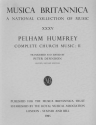 Complete church music vol.2 Dennison, Peter, ed+rev. Musica Britannica vol.35