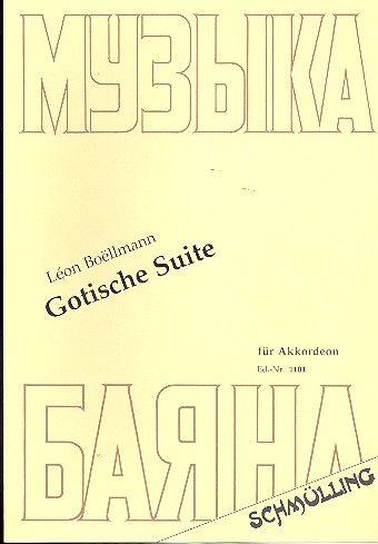 Suite gothique fr Akkordeon