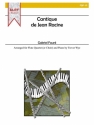 Cantique de Jean Racine for flute choir (4) and piano score and parts